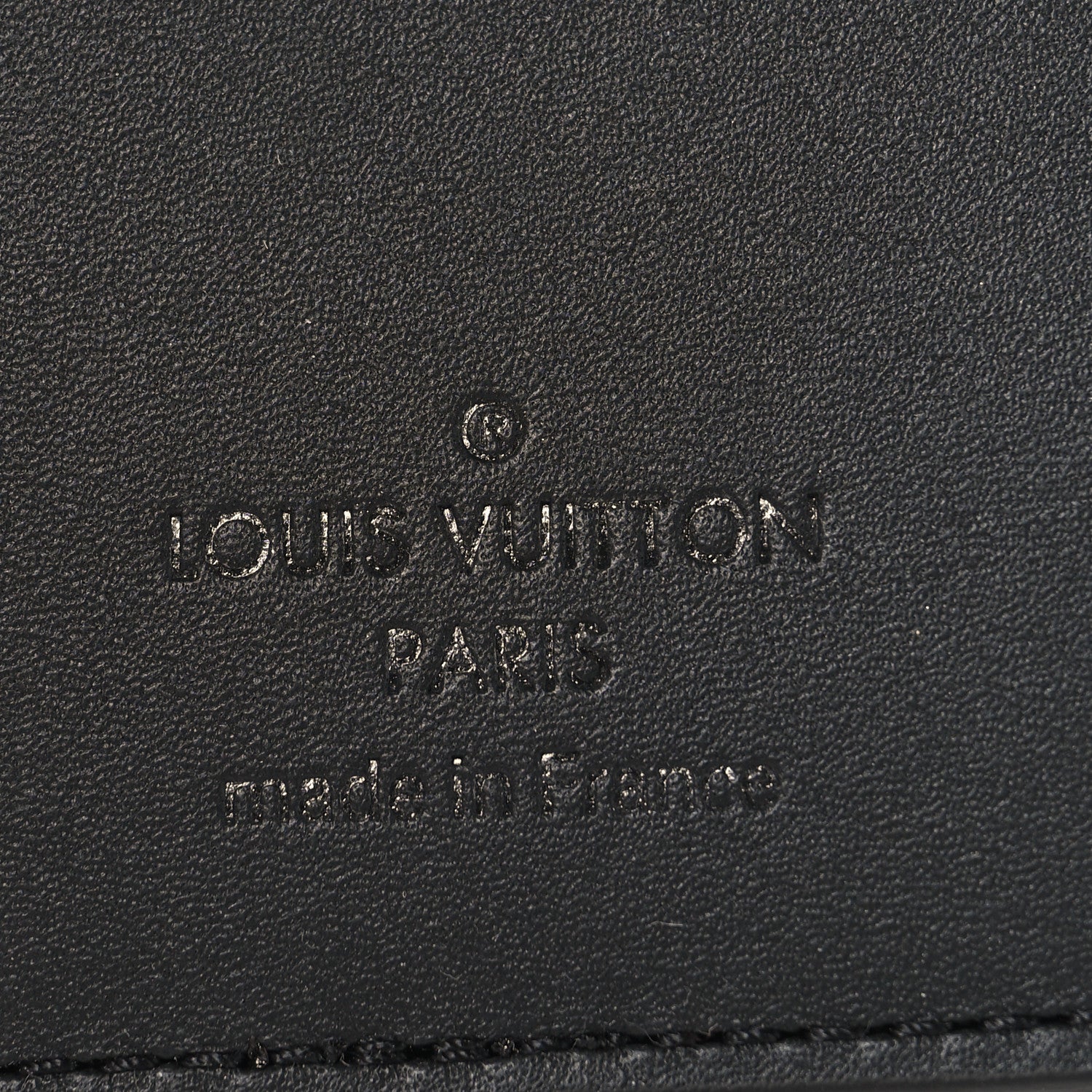 Louis Vuitton Taurillon Monogram Pocket Organizer Black 6 of 7