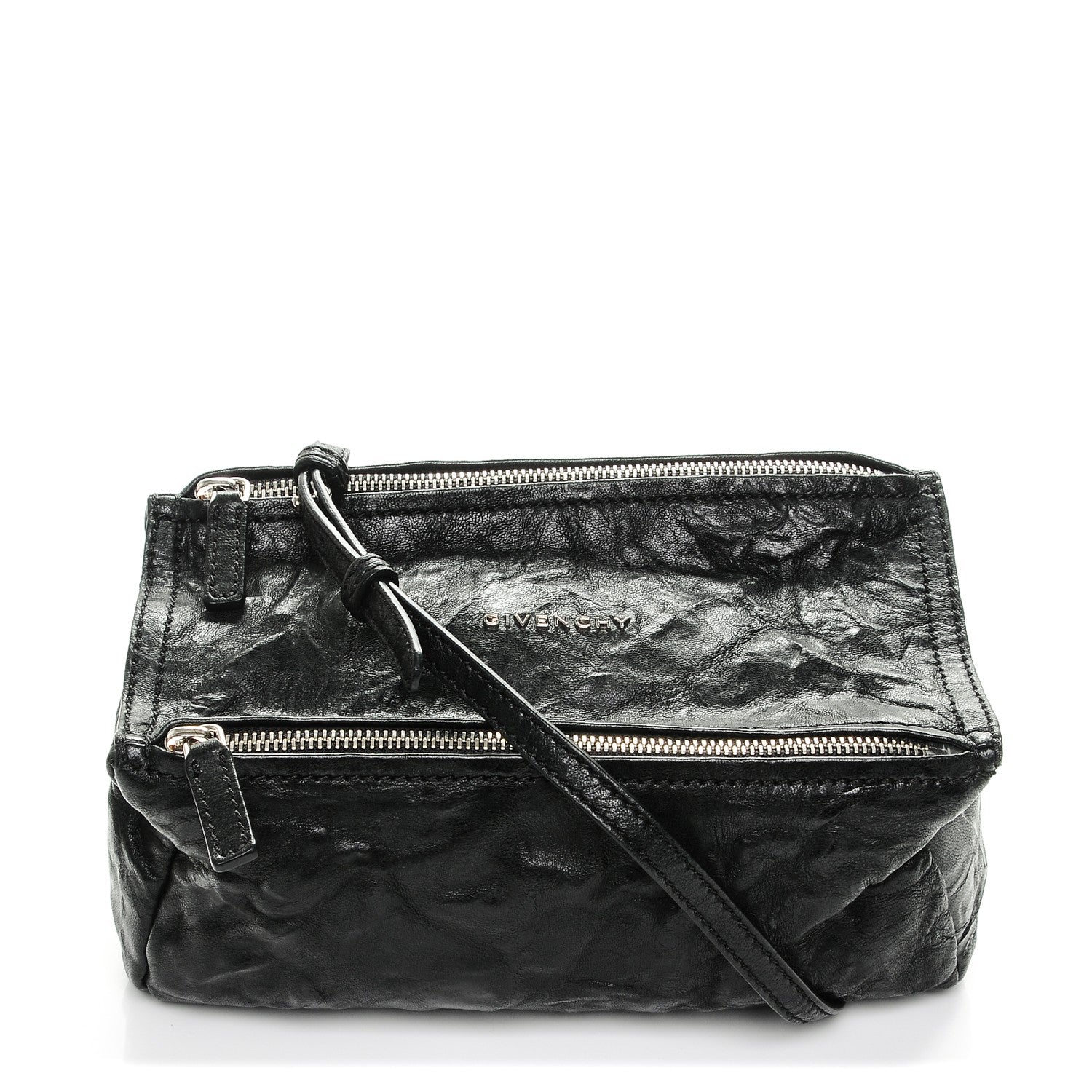 Givenchy Tumbled Sheepskin Mini Pandora Black 1 of 7