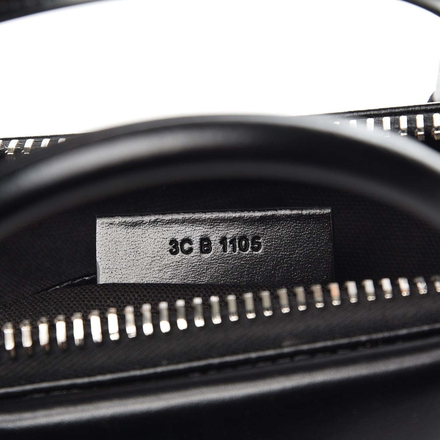 Shiny Lord Calfskin Small Antigona Black