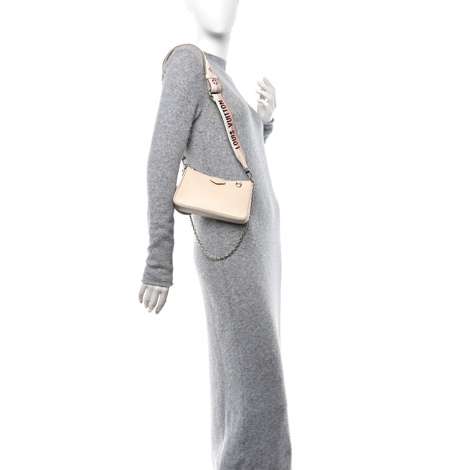 Louis Vuitton Epi Logo Easy Pouch On Strap Quartz 2 of 13