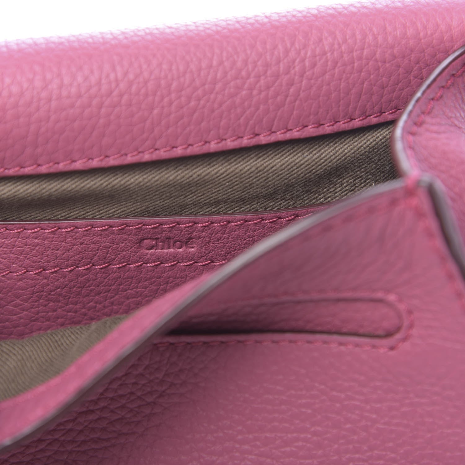 Chloe Calfskin Mini Marcie Round Crossbody Bag Dreamy Pink 6 of 10