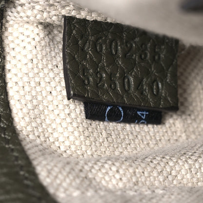 Gucci Piuma Calfskin Jumbo GG Embossed Small Messenger Bag Dark Green 6 of 11