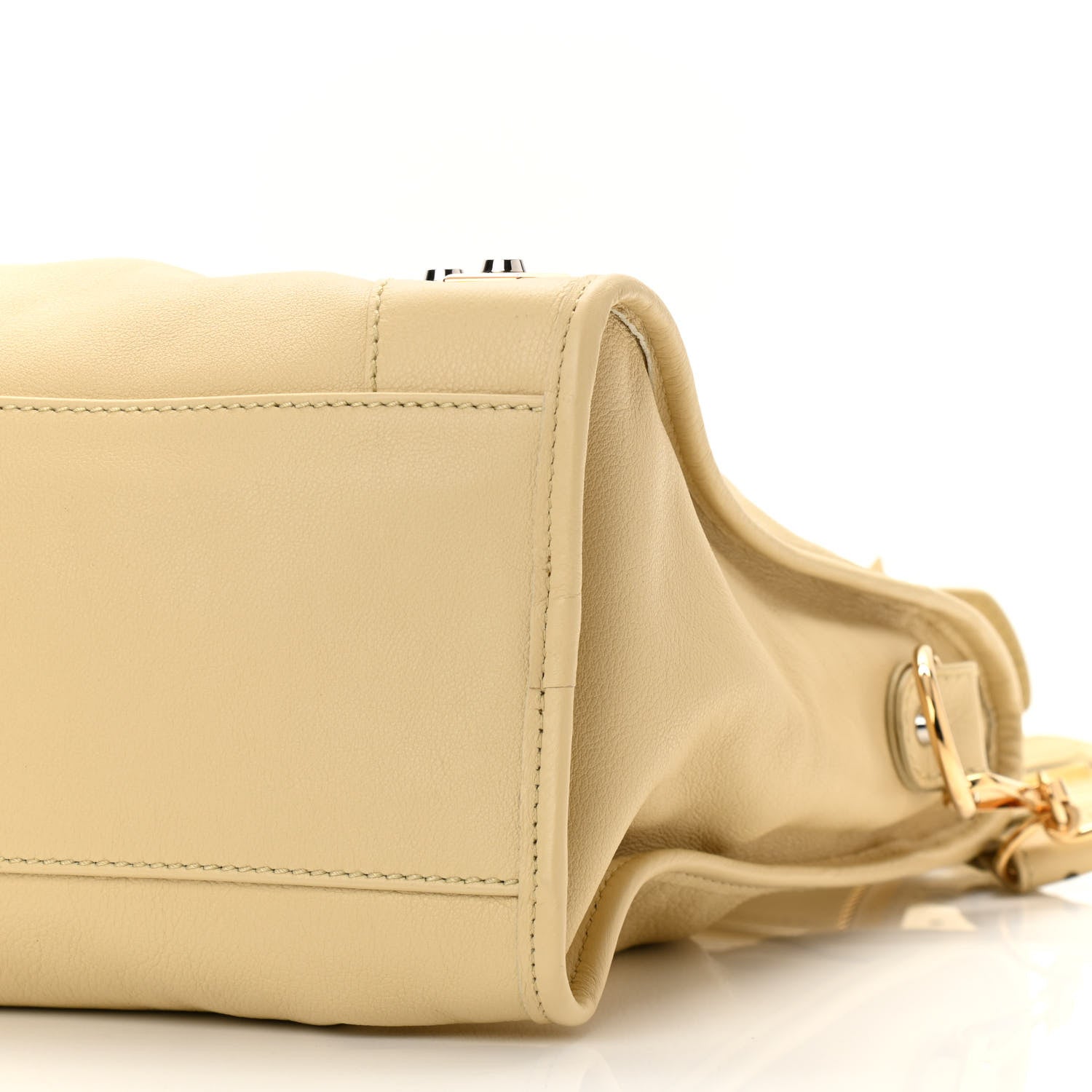 Balenciaga Veau Amp Plate Gold Hardware City Beige Argile 10 of 10