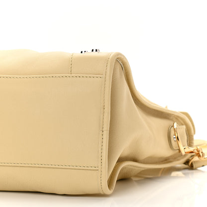 Balenciaga Veau Amp Plate Gold Hardware City Beige Argile 10 of 10