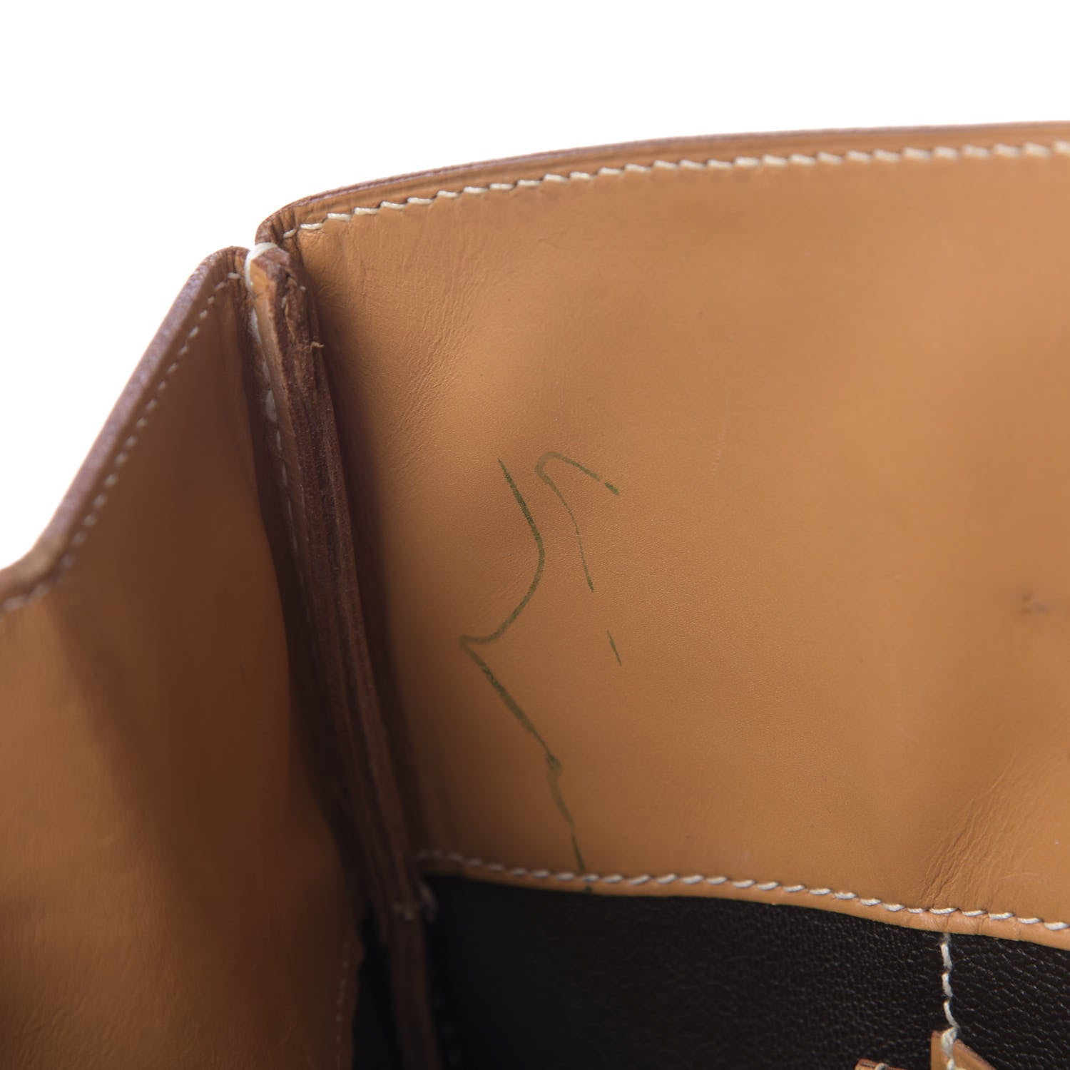 Hermes Vache Natural La 30 9 of 9