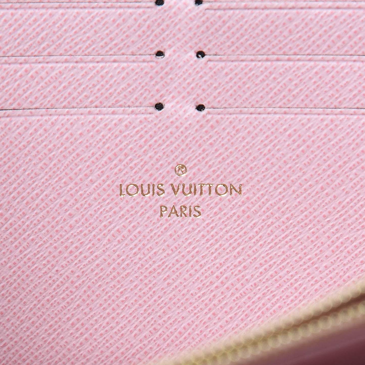 Monogram Zippy Wallet Rose Ballerine