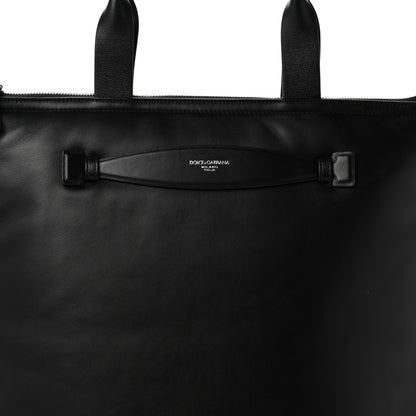 Dolce & Gabbana Calfskin Nappa Shopper Black 7 of 9