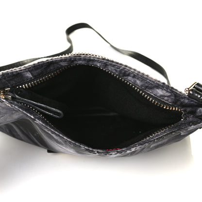 Valentino Garavani Nylon Floral Crossbody Dark Grey 4 of 4
