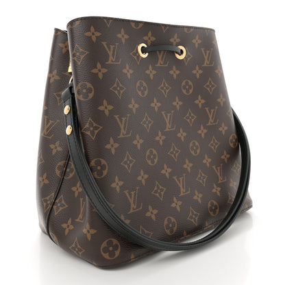 Louis Vuitton Monogram Neonoe MM Black 2 of 9