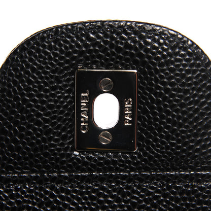 Chanel Caviar Quilted Jumbo Double Flap Black 6 of 9