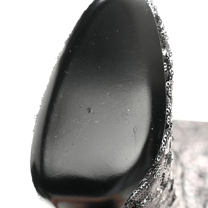Louis Vuitton Sequin Donna High Boots 39 Black 9 of 9