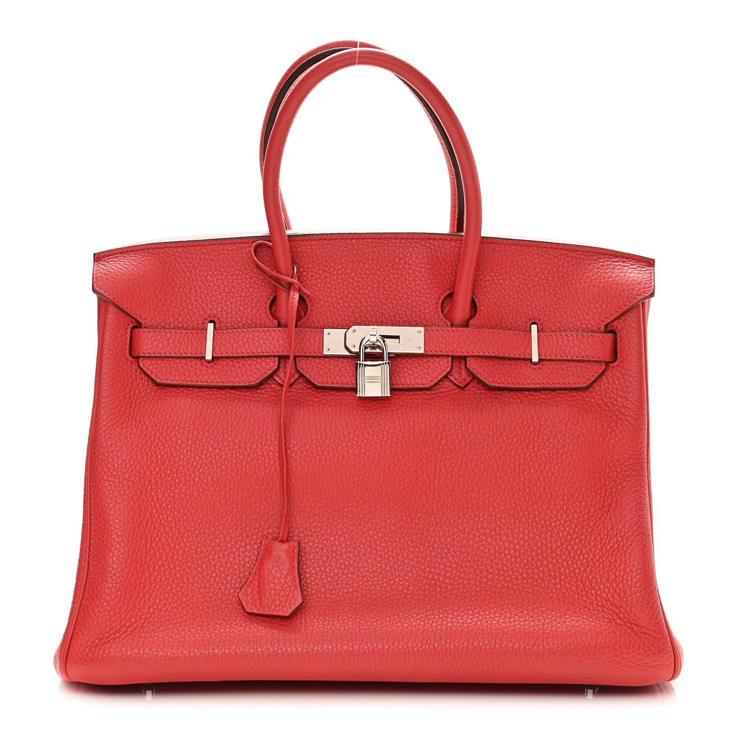 Hermes Taurillon Clemence Birkin 35 Bougainvillea 1 of 13