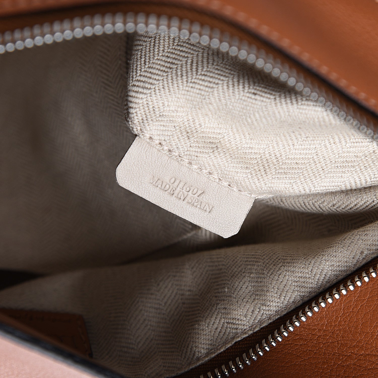 Loewe Calfskin Medium Puzzle Bag Tan 6 of 10