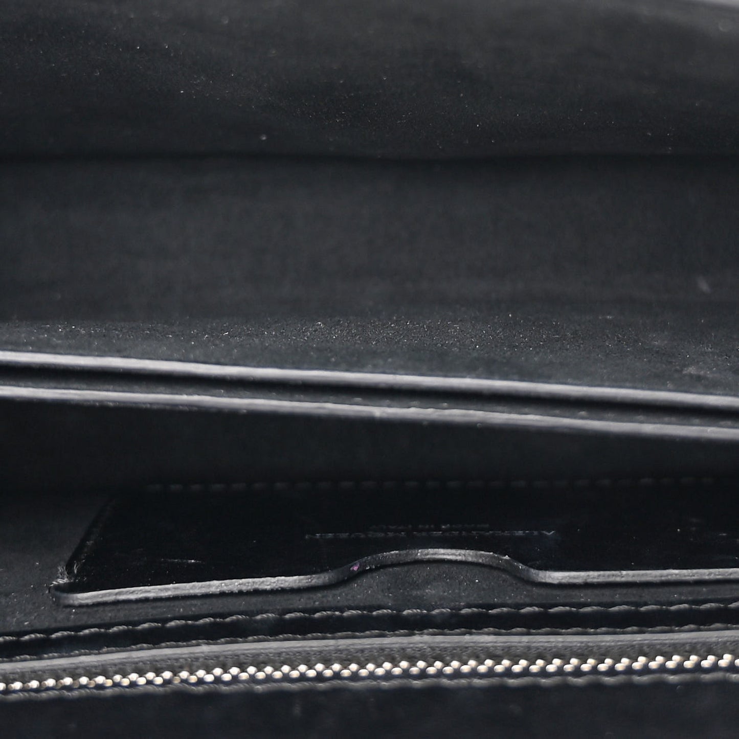 Calfskin Knuckle Shoulder Bag Black