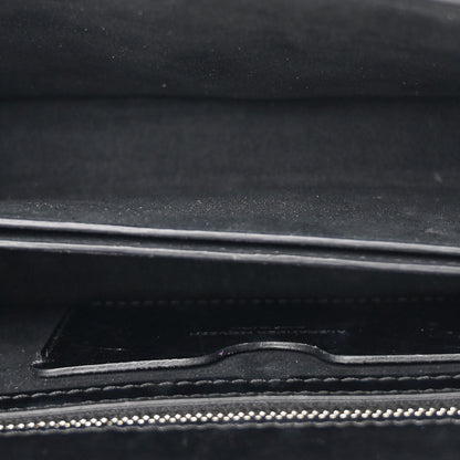 Alexander McQueen Calfskin Knuckle Shoulder Bag Black 5 of 12