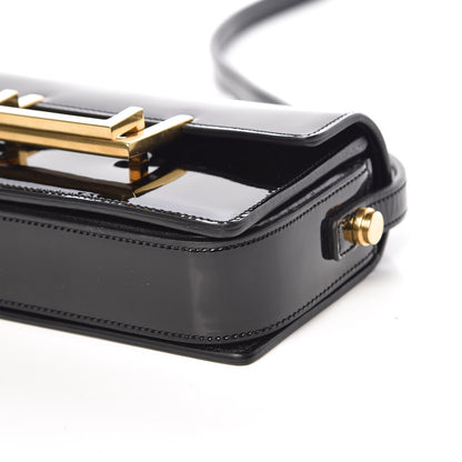 Saint Laurent Patent Small Classic Lulu Bag Black 10 of 11
