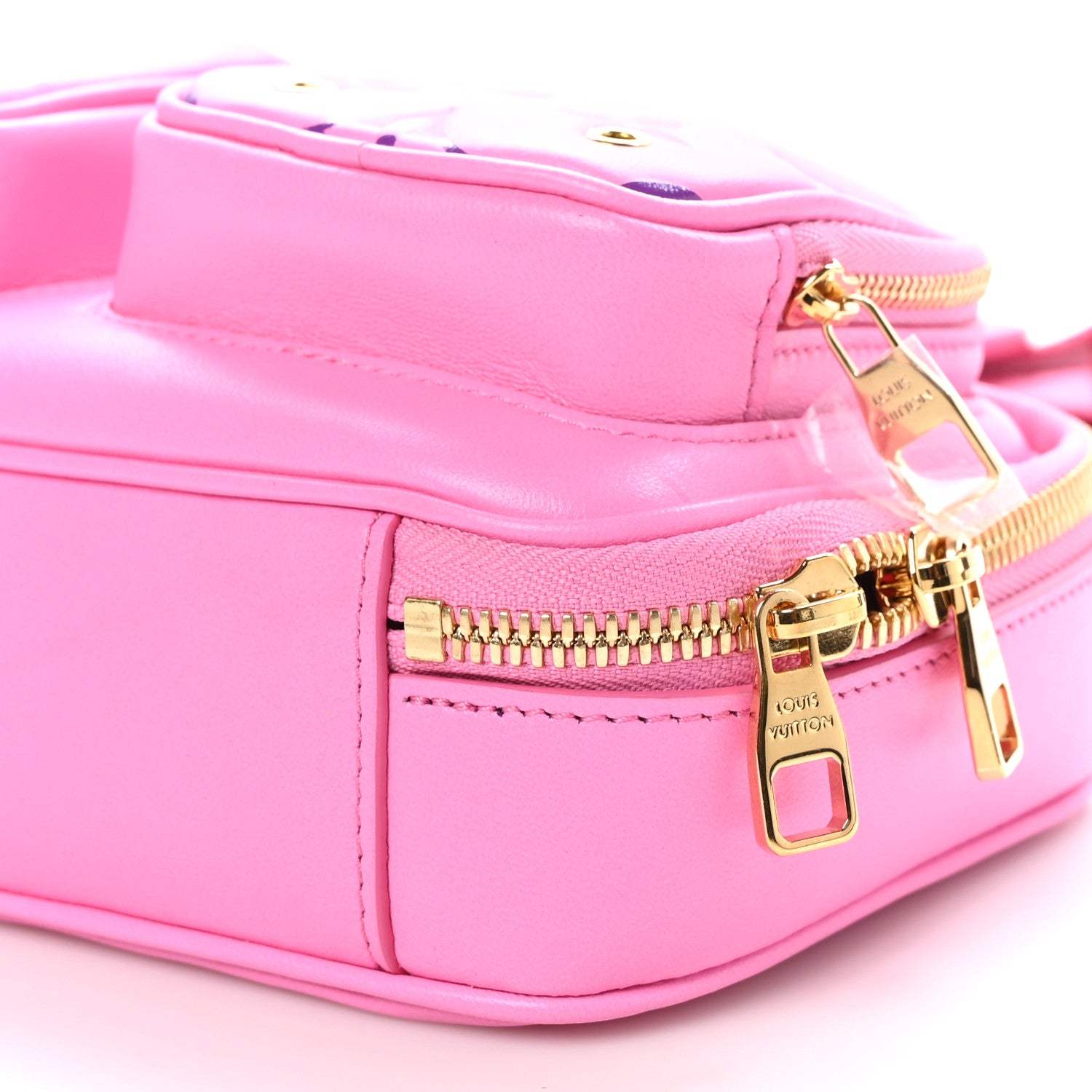 Louis Vuitton Calfskin Embossed Monogram Vuittamins Utility Crossbody Rose Violet 9 of 9
