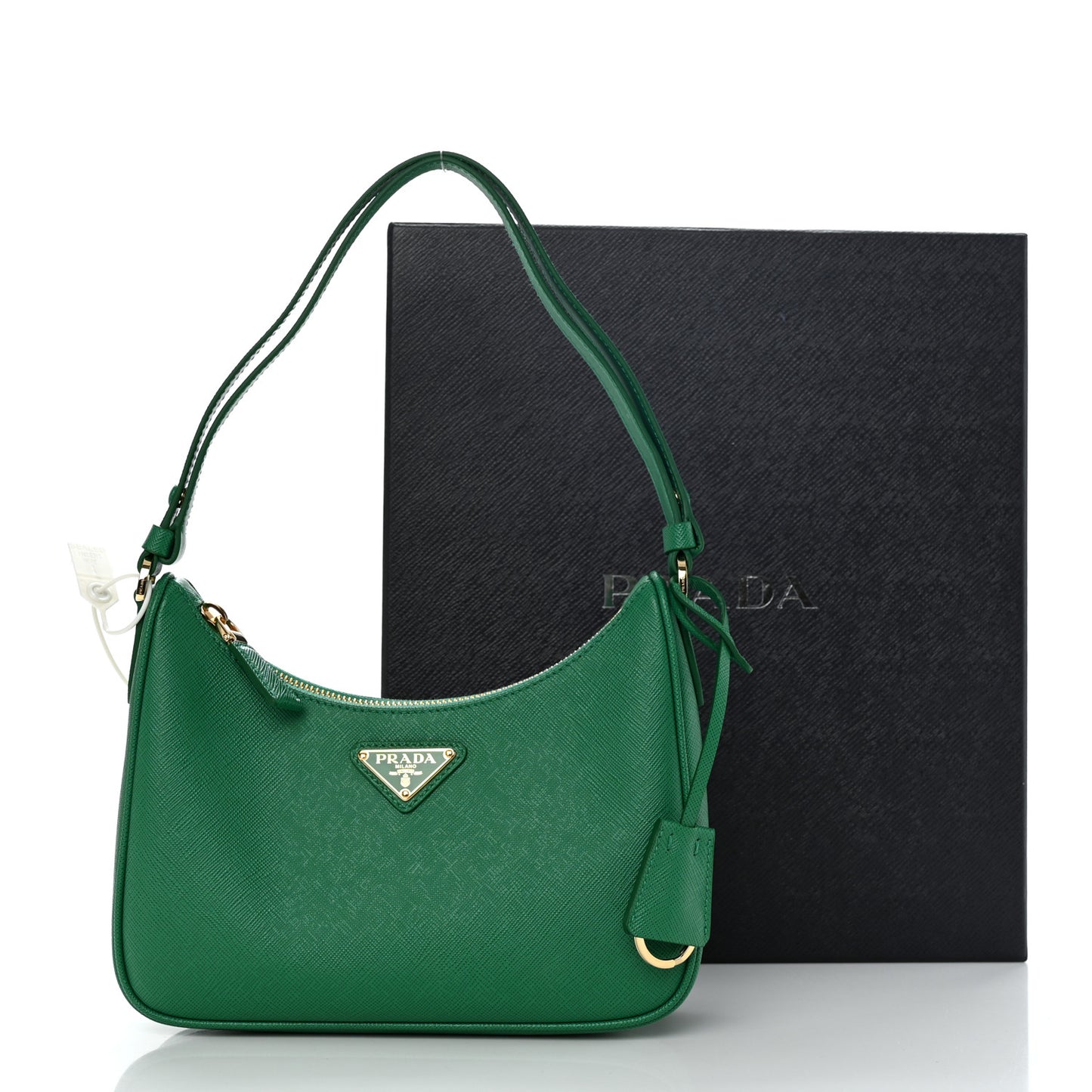 Saffiano Lux Mini Re-Edition Shoulder Bag Mango
