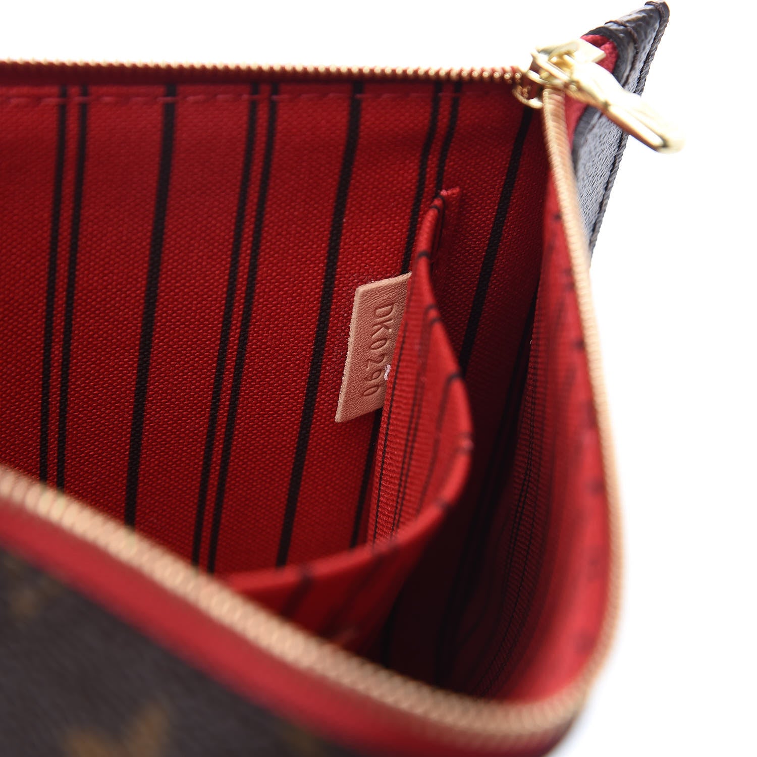 Louis Vuitton Monogram Neverfull MM GM Pochette Cherry 6 of 6