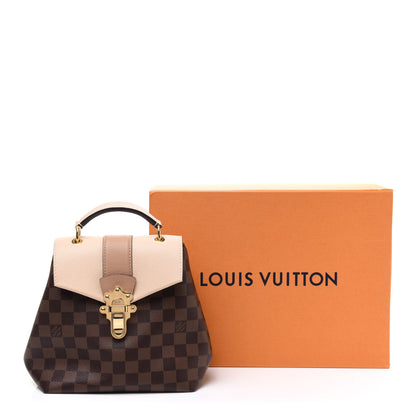 Louis Vuitton Damier Ebene Clapton Backpack Creme 13 of 13