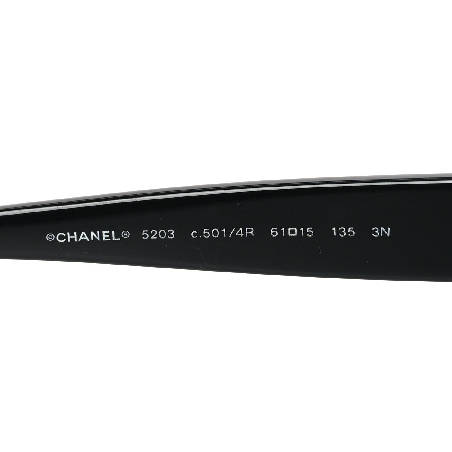 Chanel Acetate CC Sunglasses 5203 Black 5 of 7