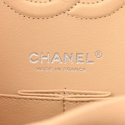Chanel Caviar Quilted Medium Double Flap Beige 6 of 12