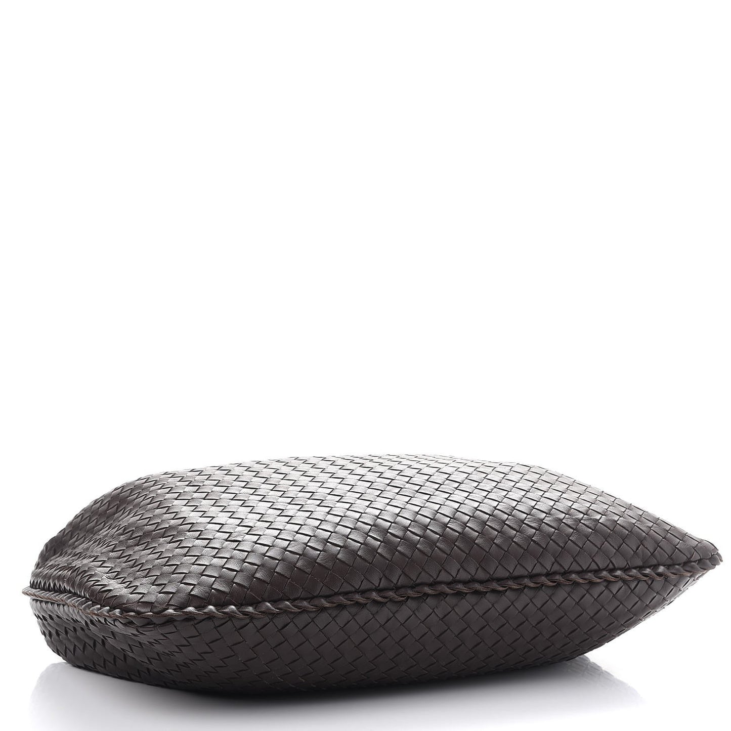 Nappa Intrecciato Large Veneta Hobo Ebano
