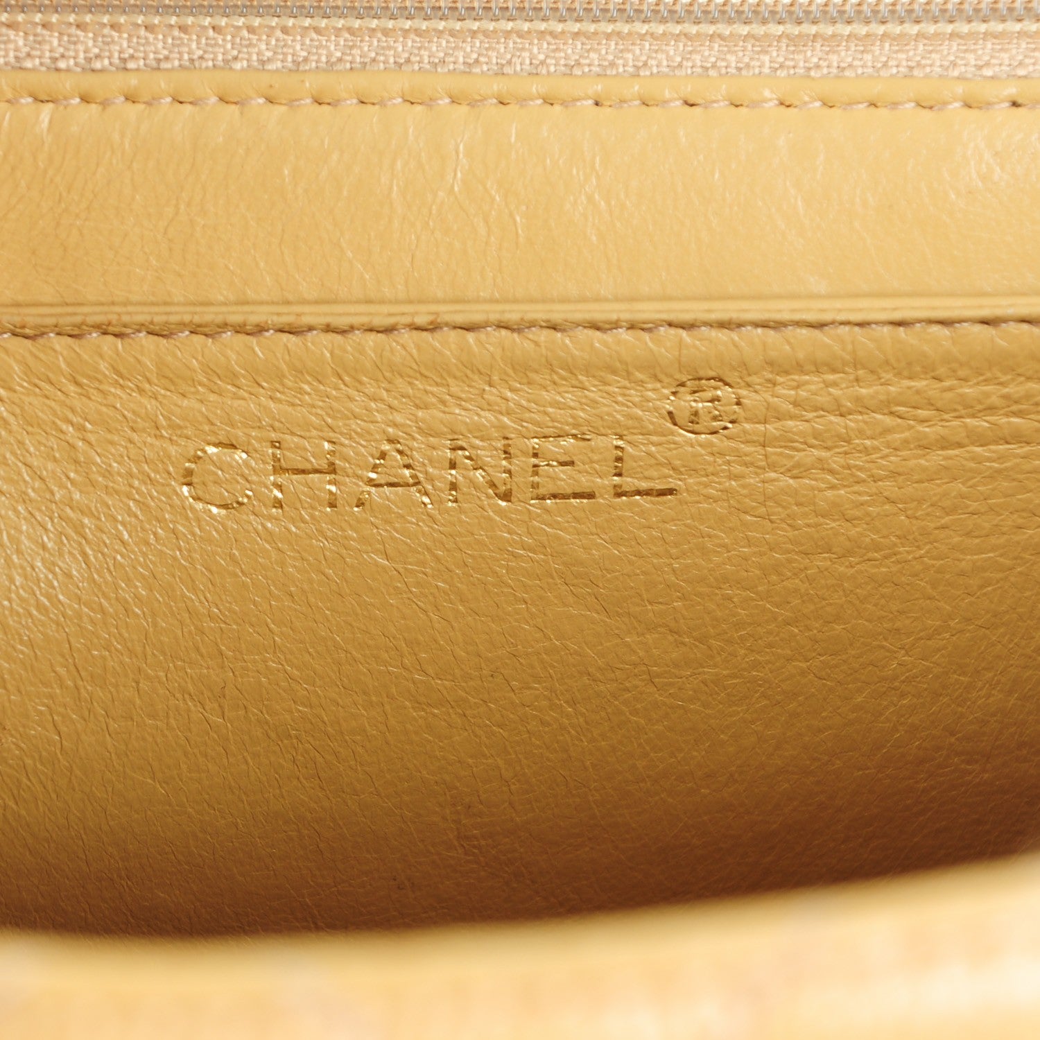 Chanel Caviar Quilted Jumbo Kelly Flap Beige 7 of 9