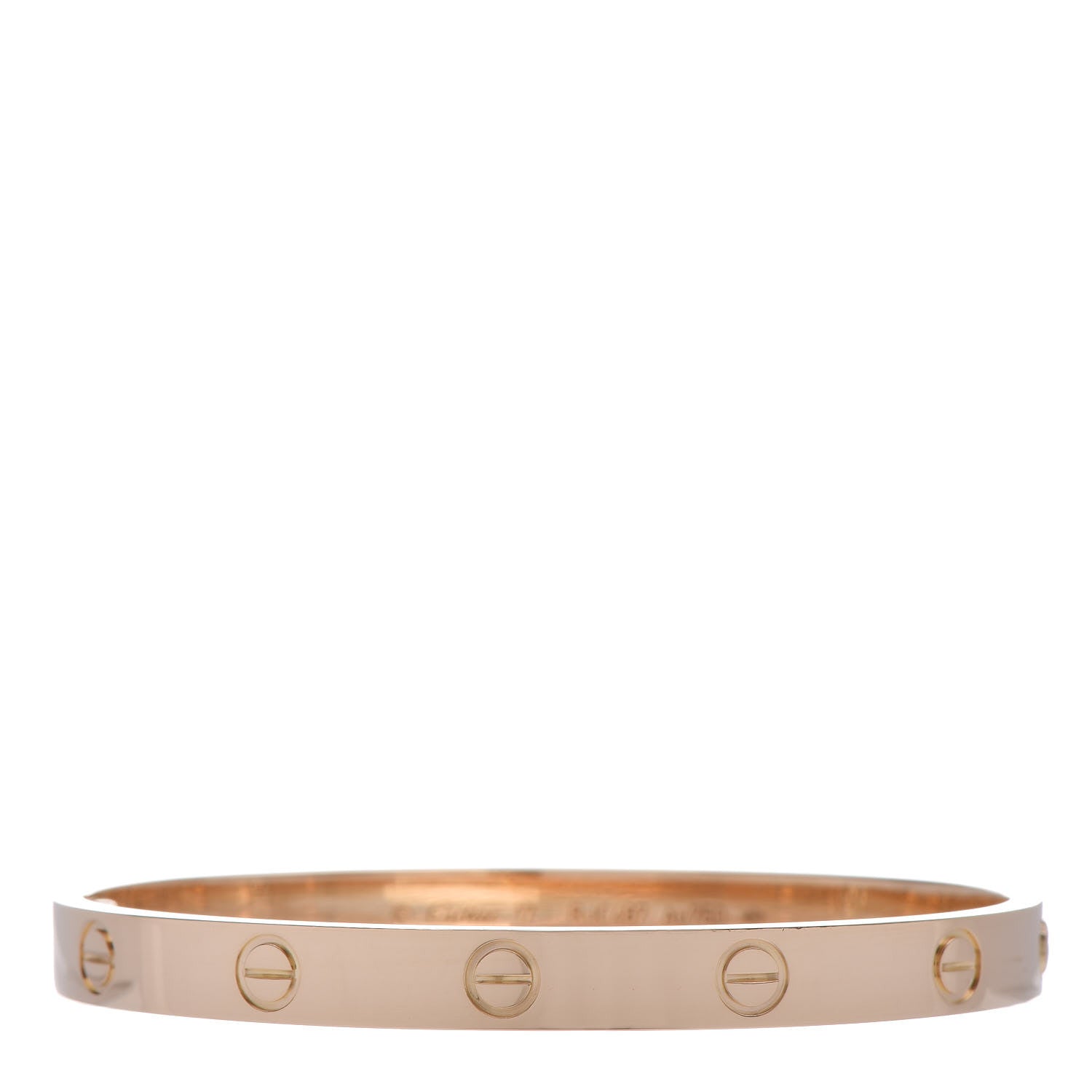 Cartier 18K Yellow Gold LOVE Bracelet 17 1 of 7