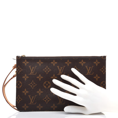 Louis Vuitton Monogram Neverfull MM GM Pochette 2 of 18