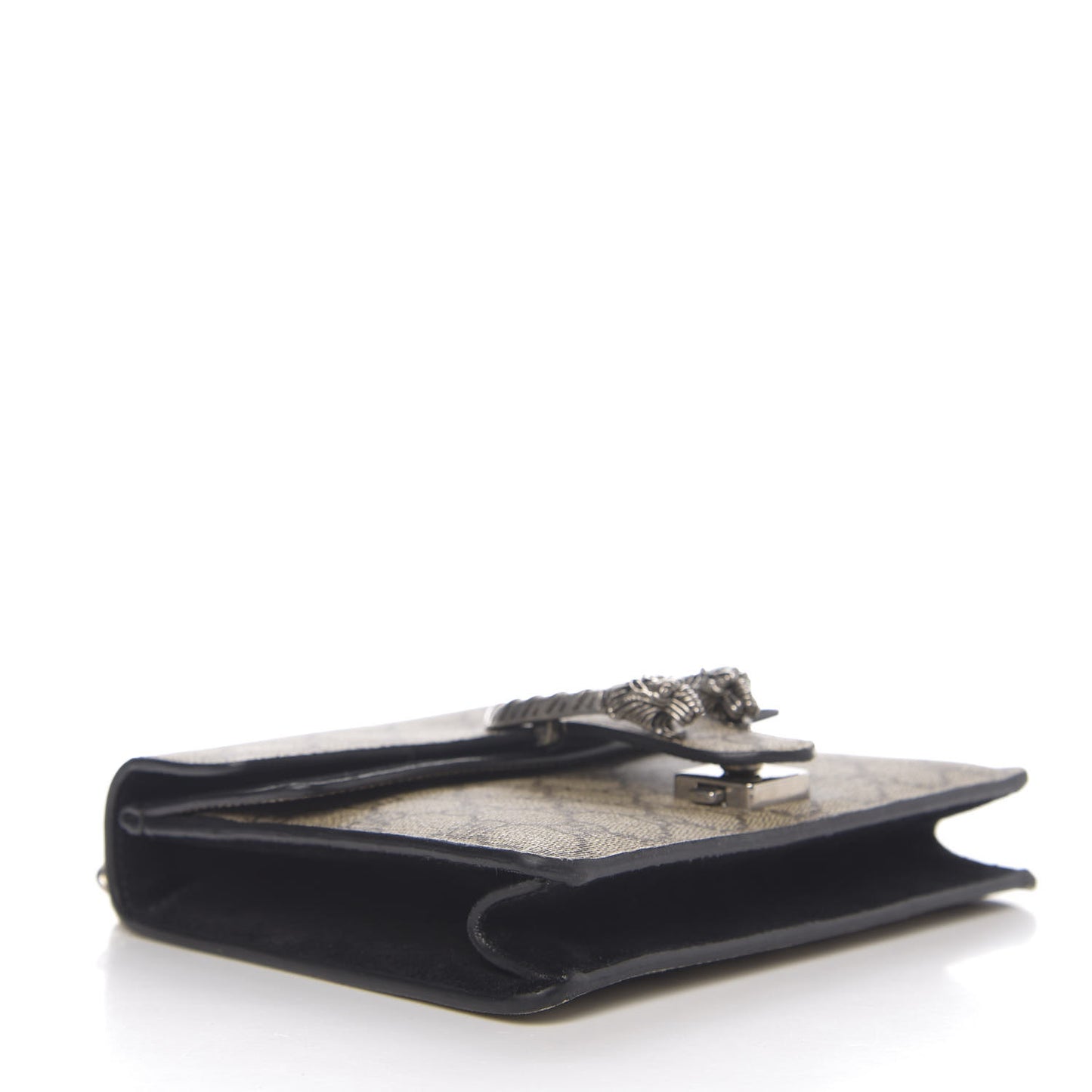 GG Supreme Monogram Mini Dionysus Shoulder Bag Black