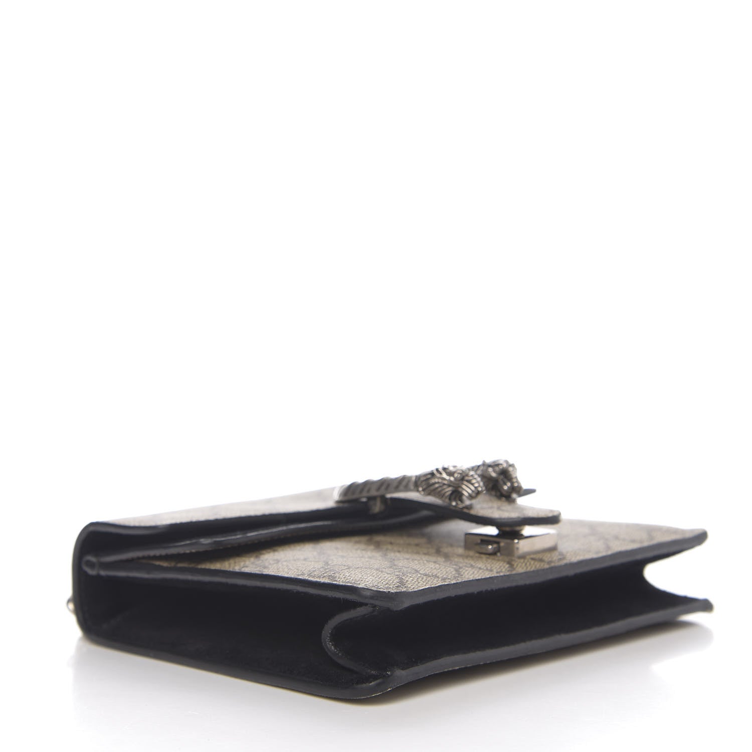 Gucci GG Supreme Monogram Mini Dionysus Shoulder Bag Black 3 of 13