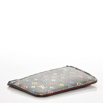 Louis Vuitton Monogram Multicolor Key Pouch Black Grenade 4 of 6