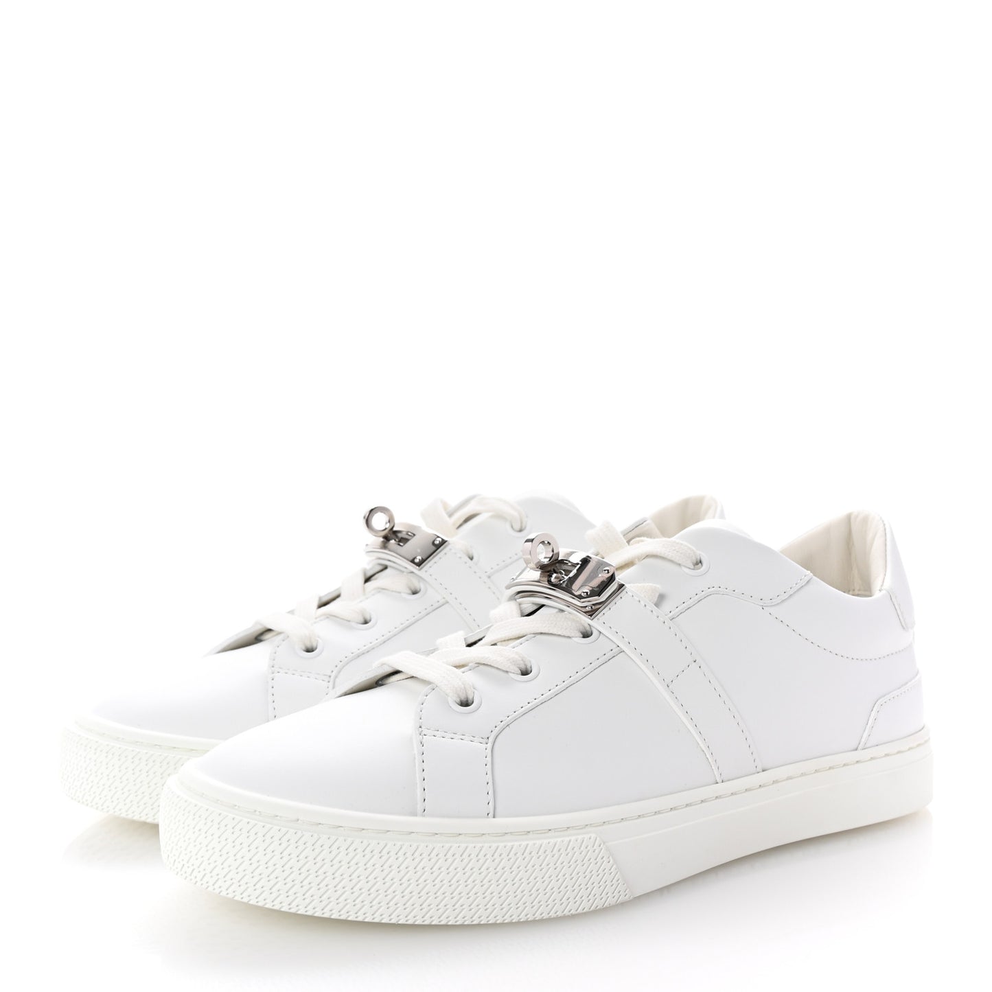 Calfskin Day Sneakers 39 White