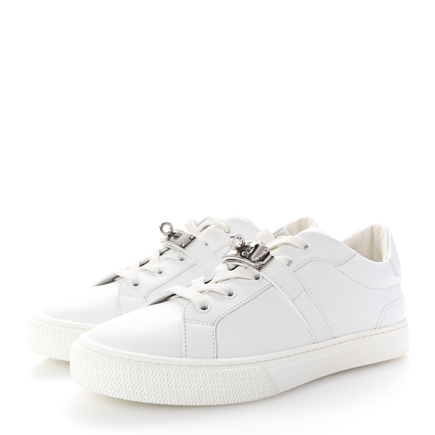 Hermes Calfskin Day Sneakers 39 White 4 of 11