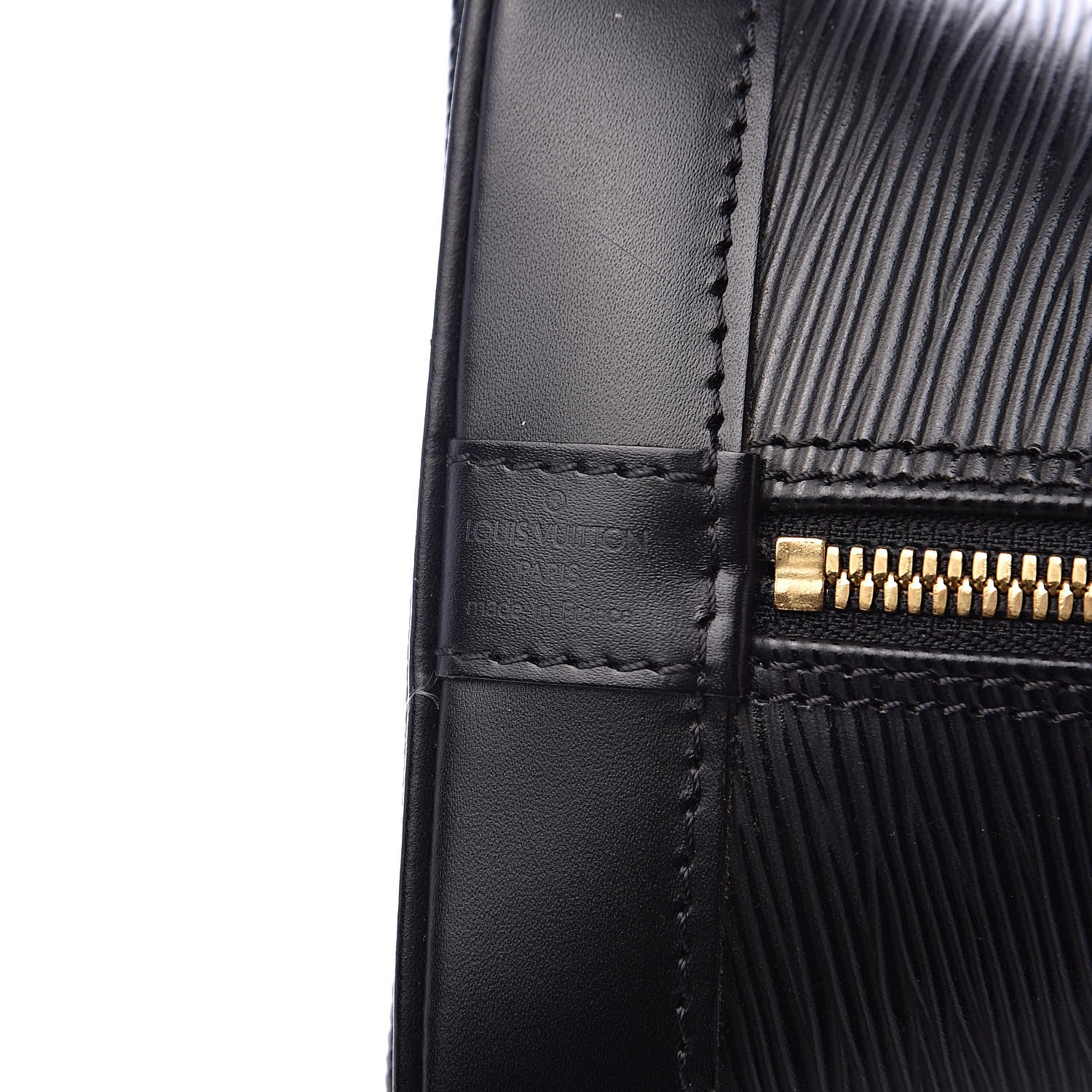 Louis Vuitton Epi Alma PM Black 7 of 14