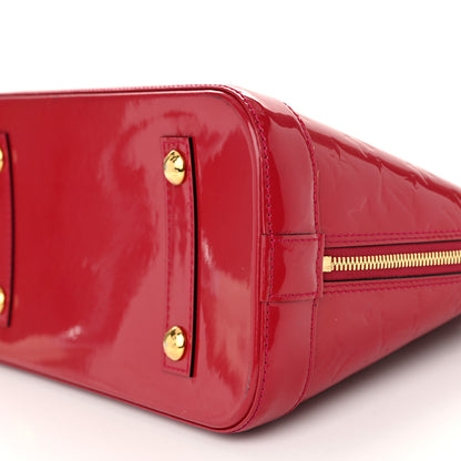 Louis Vuitton Vernis Alma PM Pomme D'Amour 10 of 10