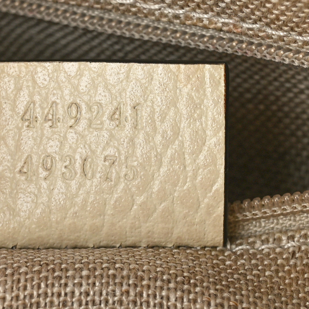Gucci Monogram Small Bree Tote Beige White 7 of 11