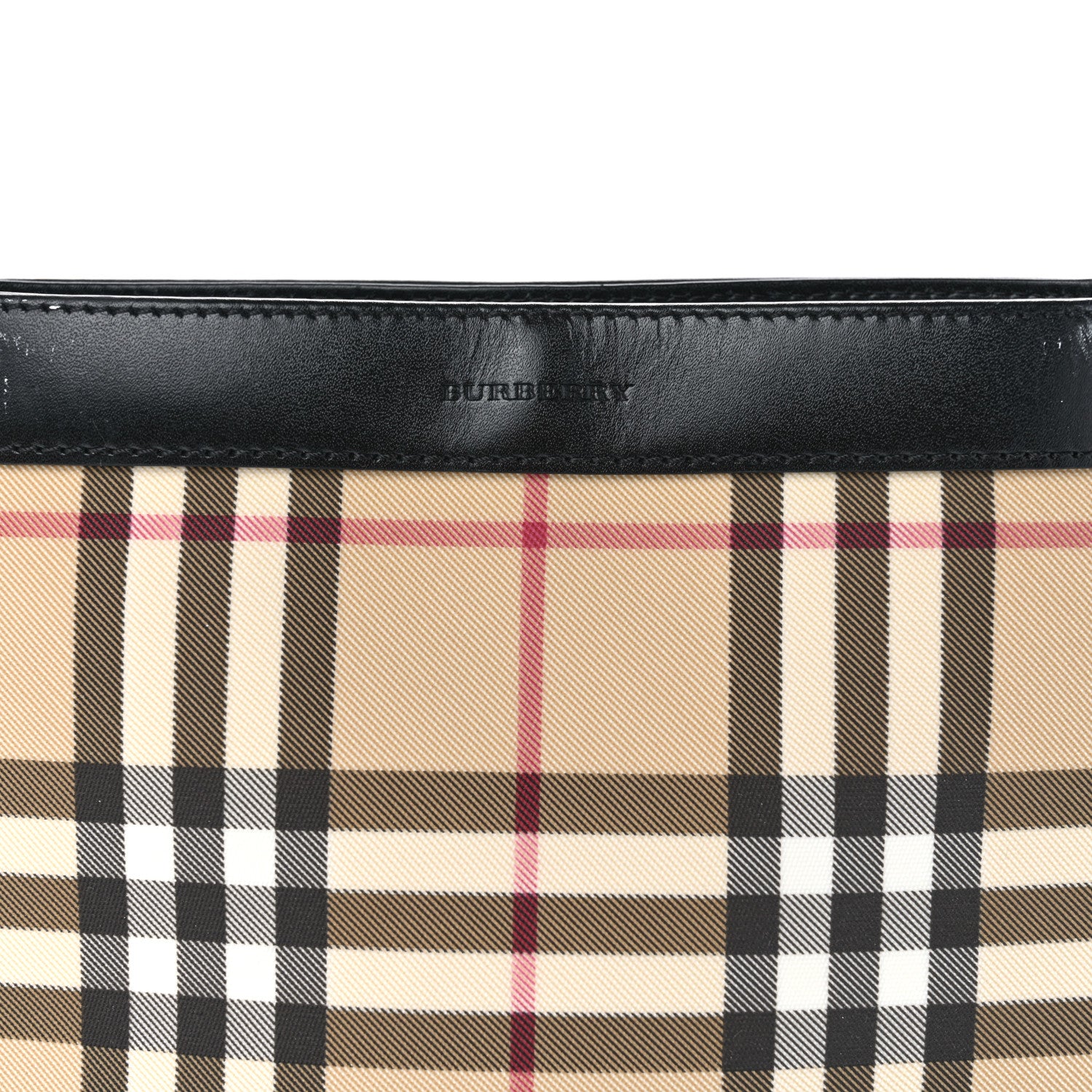Burberry Prorsum House Check Shoulder Bag Black 8 of 14