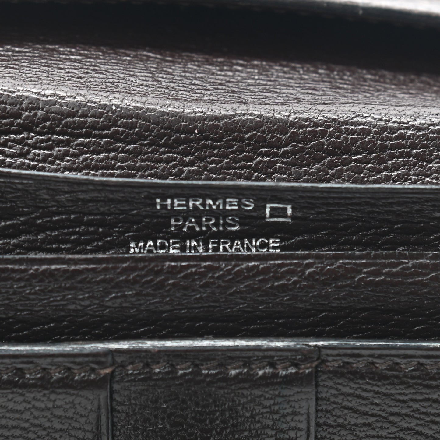 Matte Alligator Bearn Wallet Chocolate