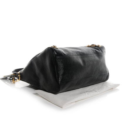 Balenciaga Chevre Metallic Edge Velo Black 4 of 9