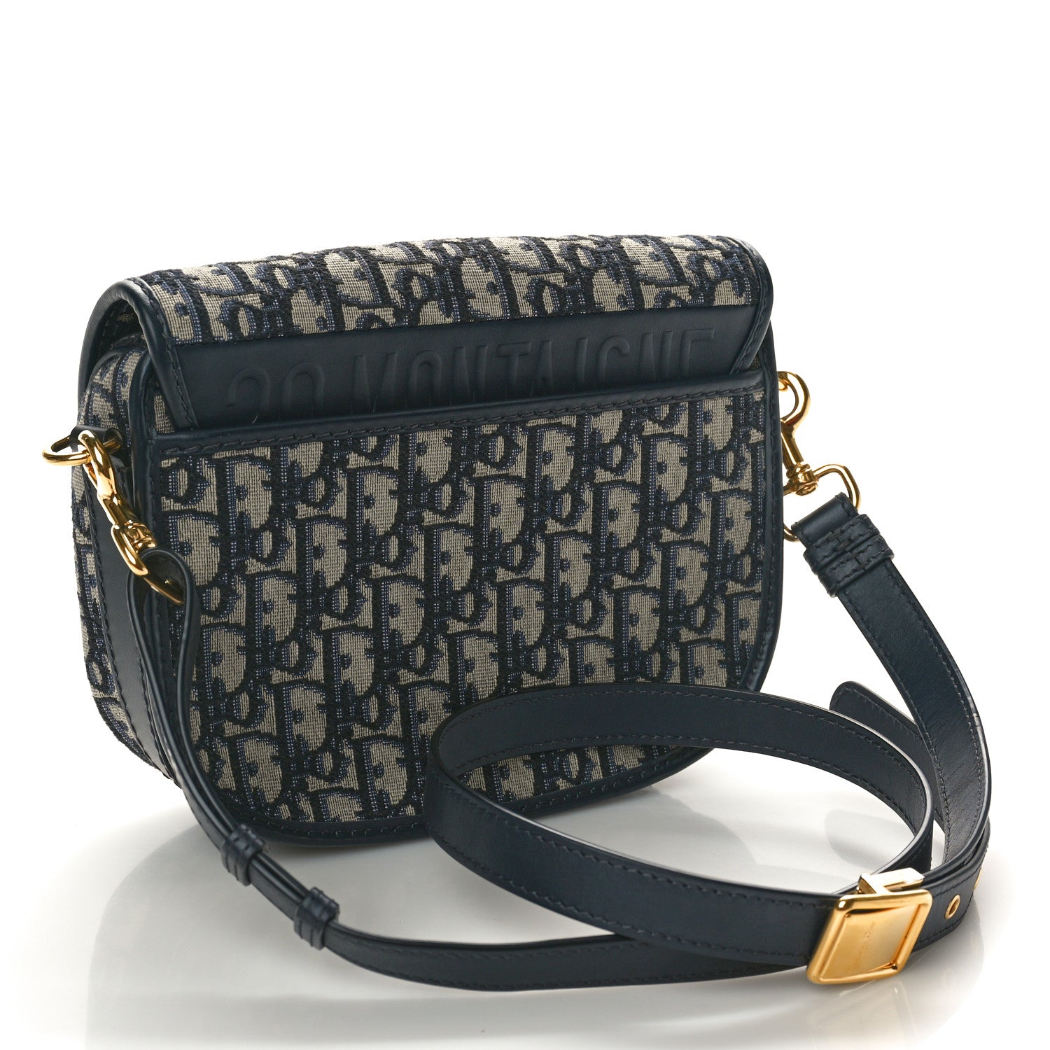 Christian Dior Oblique Medium Bobby Flap Blue 2 of 9