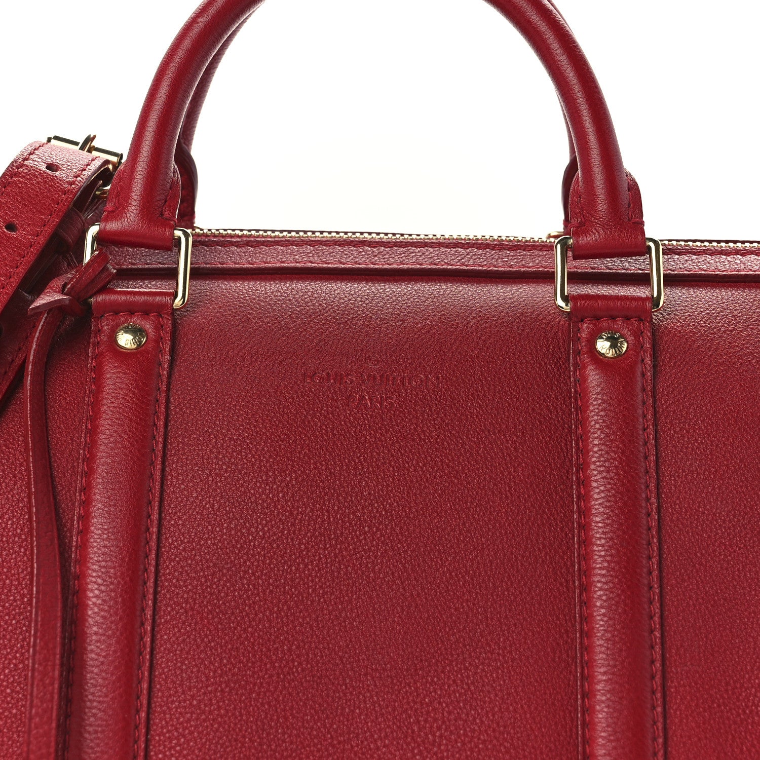 Louis Vuitton Veau Cachemire SC Bag PM Cherry 7 of 11