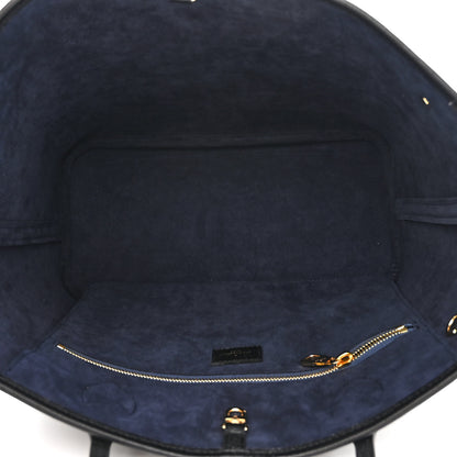 Louis Vuitton Empreinte Monogram Giant Neverfull MM Black 6 of 10