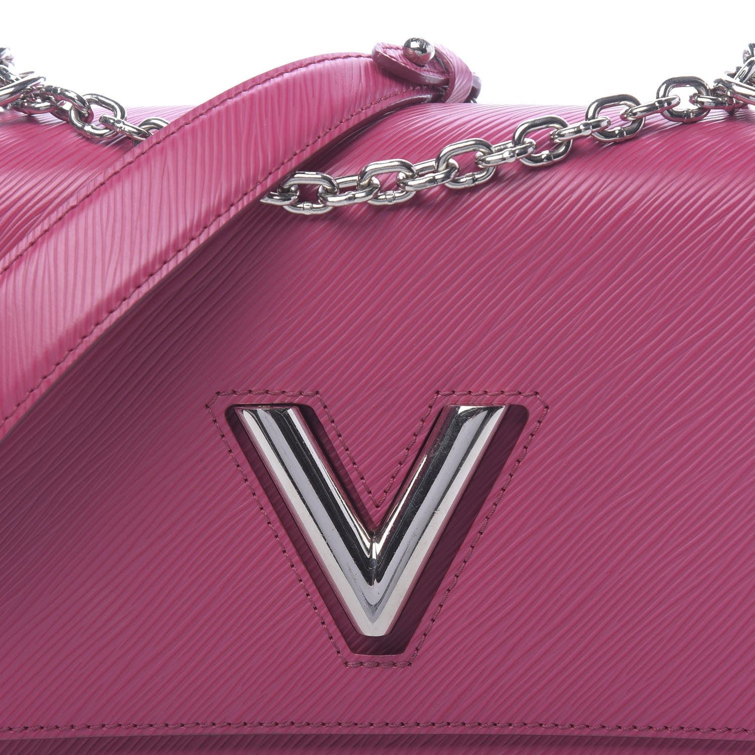 Louis Vuitton Epi Twist Shoulder Bag MM Fuchsia 10 of 11