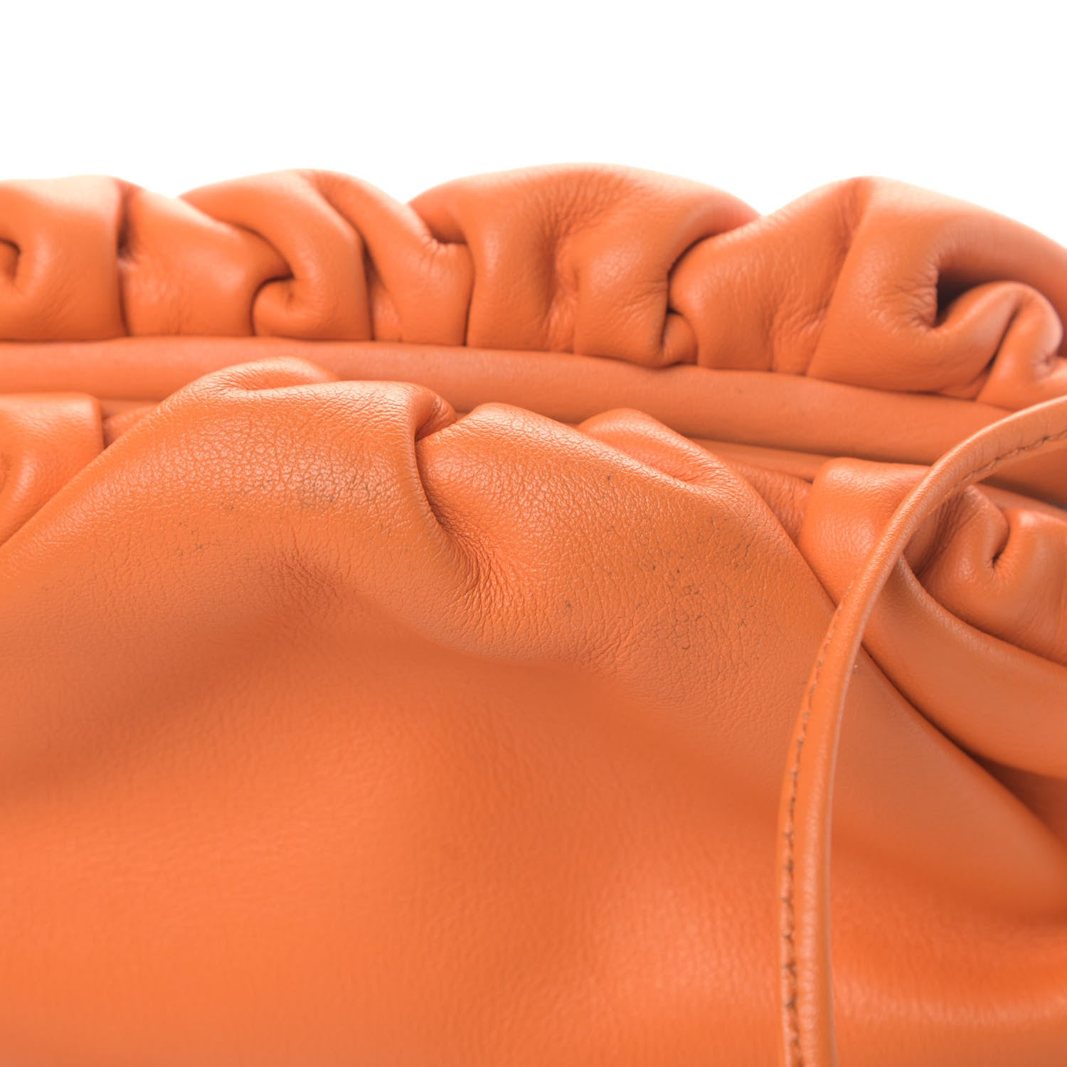 Bottega Veneta Butter Calfskin The Mini Pouch Light Orange 5 of 5