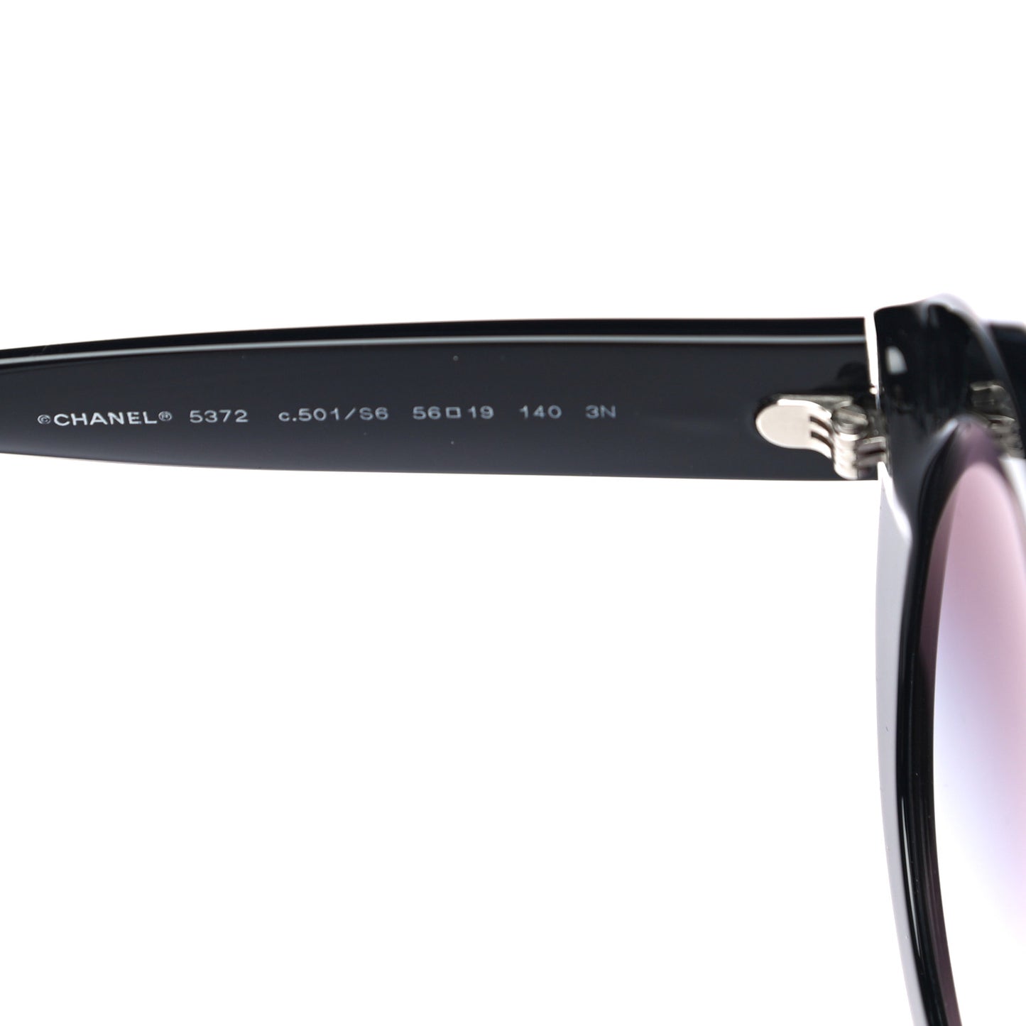 Oval CC Sunglasses 5372 Black