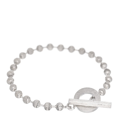 Gucci Sterling Silver Boule Bead Toggle Bracelet 2 of 4