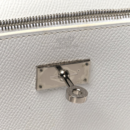 Hermes Epsom Kelly Longue Wallet White 5 of 13