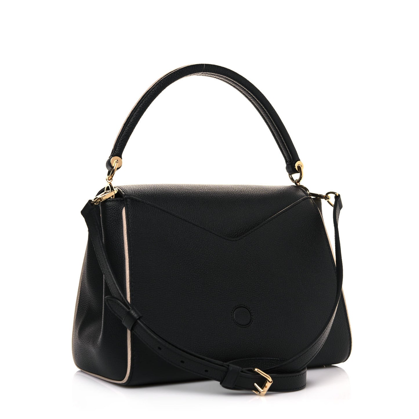 Monogram Double V Black
